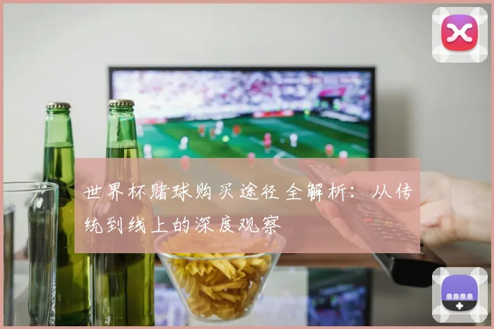 世界杯赌球购买途径全解析：从传统到线上的深度观察