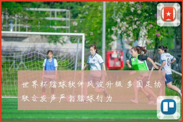 世界杯赌球软件风波升级 多国足协联合发声严打赌球行为