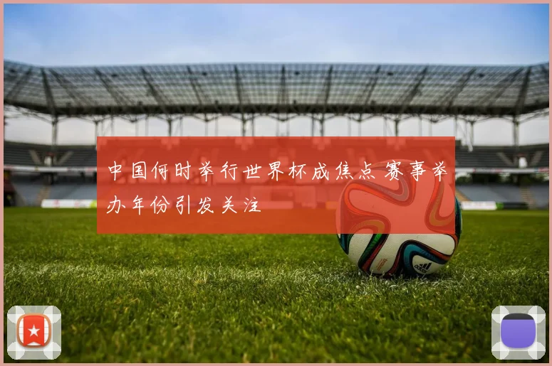 中国何时举行世界杯成焦点 赛事举办年份引发关注