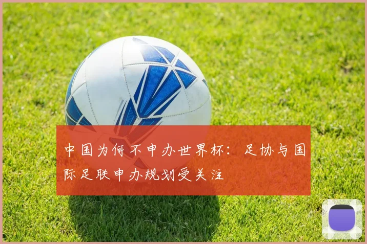 中国为何不申办世界杯：足协与国际足联申办规划受关注